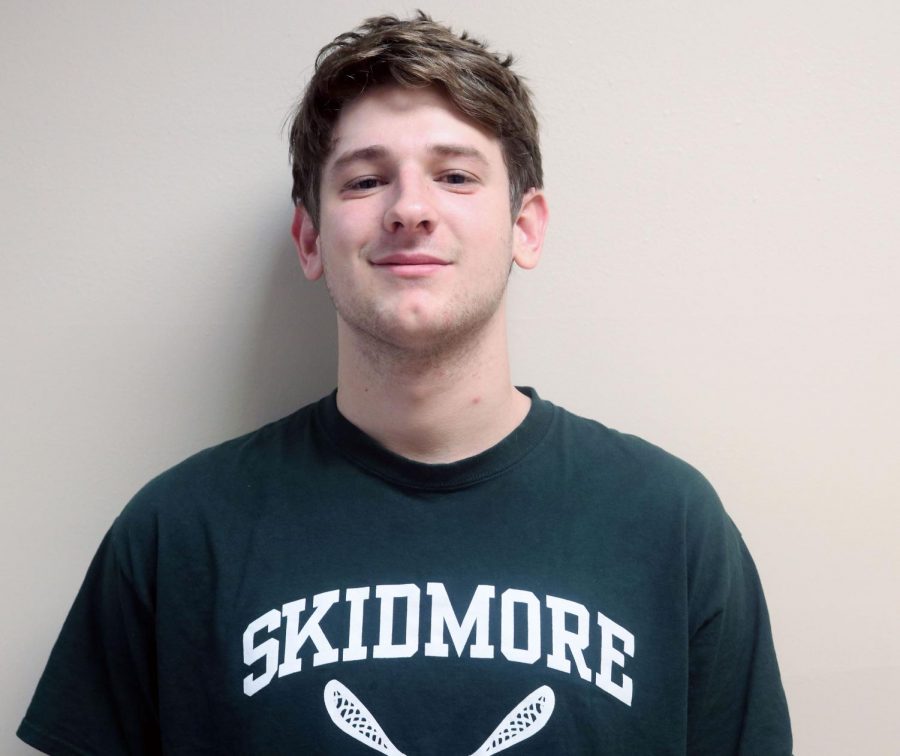 Junior Eddie Dunhill will be crossing sticks at Skidmore College. 