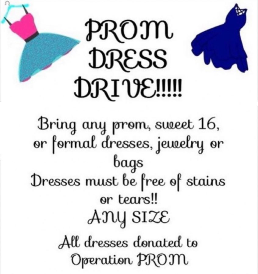 donate prom dresses
