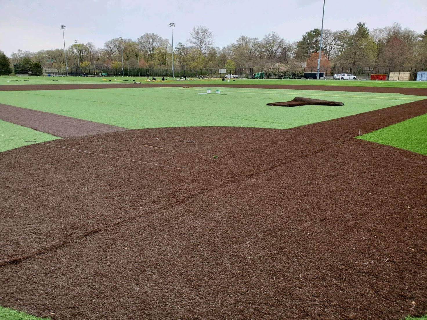 Glover Baseball Field Nearly Ready For a Season That Will Never Be The Pel Mel