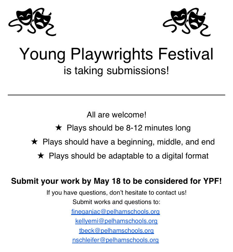 Sock n Buskin Taking Submissions for Young Playwrights Festival