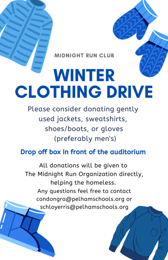 Midnight Run Club Holds Winter Clothing Drive