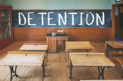 school detention