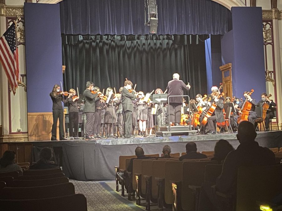 Pelham Memorial High School 2021 Orchestra Holds Winter Concert