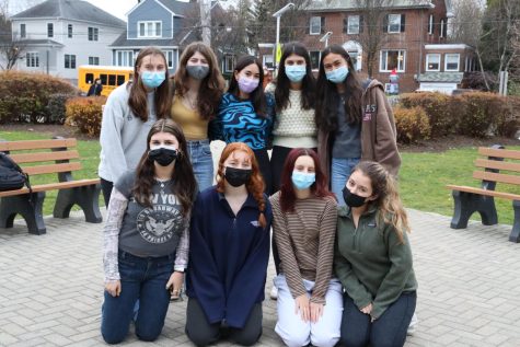 Members of the Ocean Conservation Club gather at an early meeting. They are just one of the new clubs available to students.