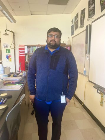 Though Mr. Singh teaches biology, he has demonstrated great chemistry with his students!