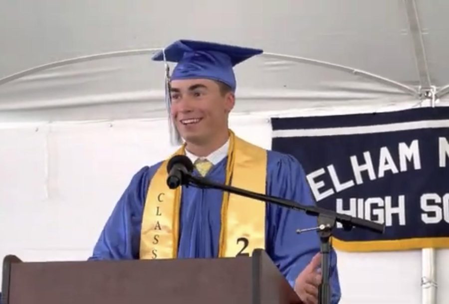 Senior Class President William “Jack” Anderson Speaks at Class of 2022 Commencement