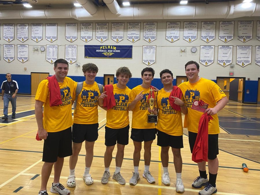 The victors of the Dodgeball tournament helped raise $2,500 to fight ALS.